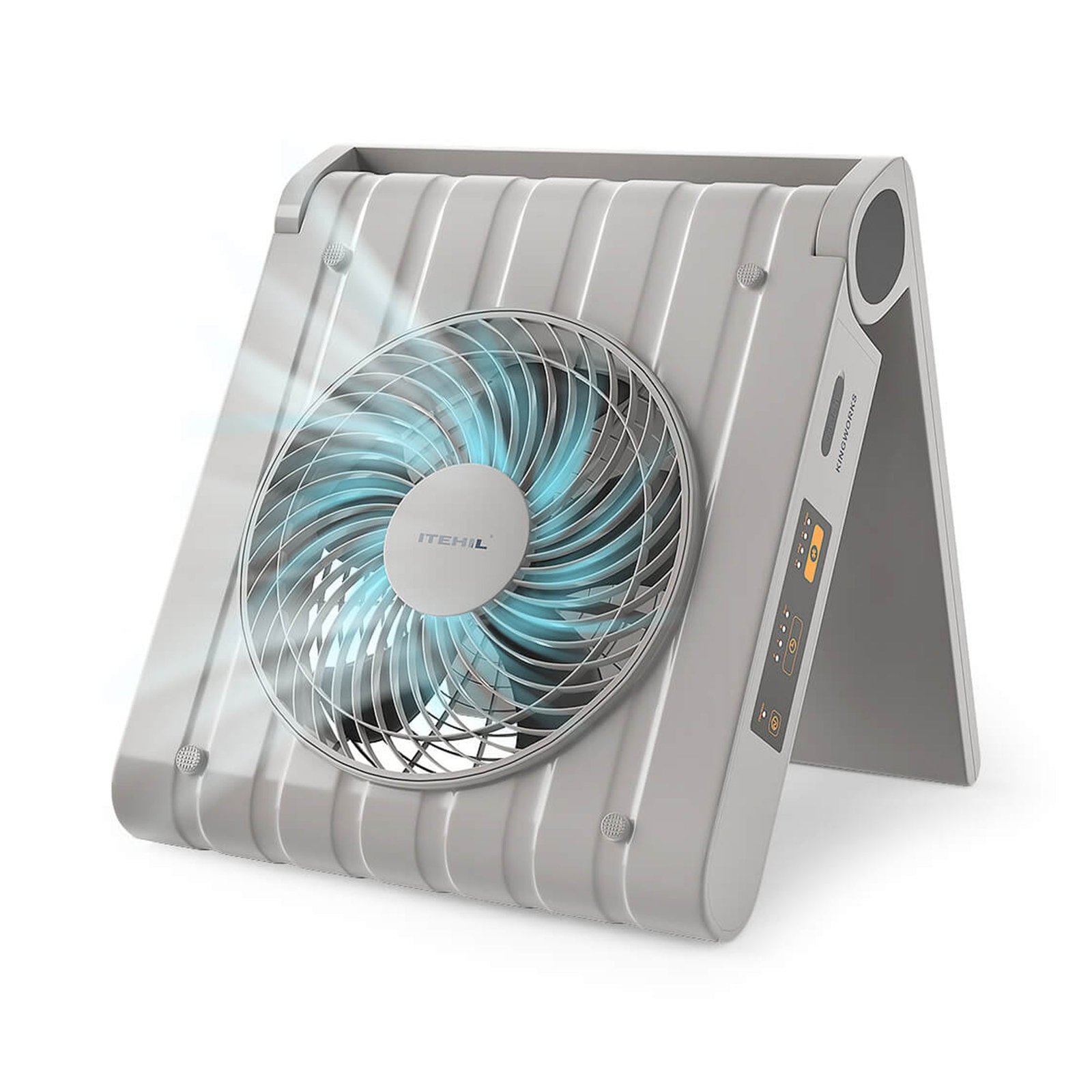 Itehil Portable Solar Fan Rechargeable For Camping product photo from Itehil