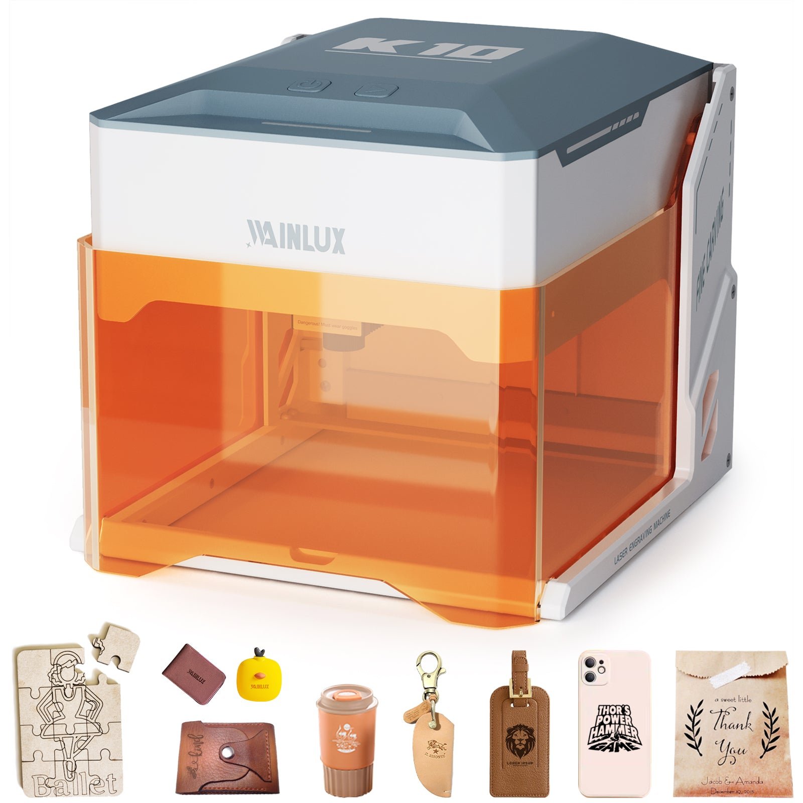 Wainlux K10 Mini Laser Engraving Machine 1 product photo from WAINLUX