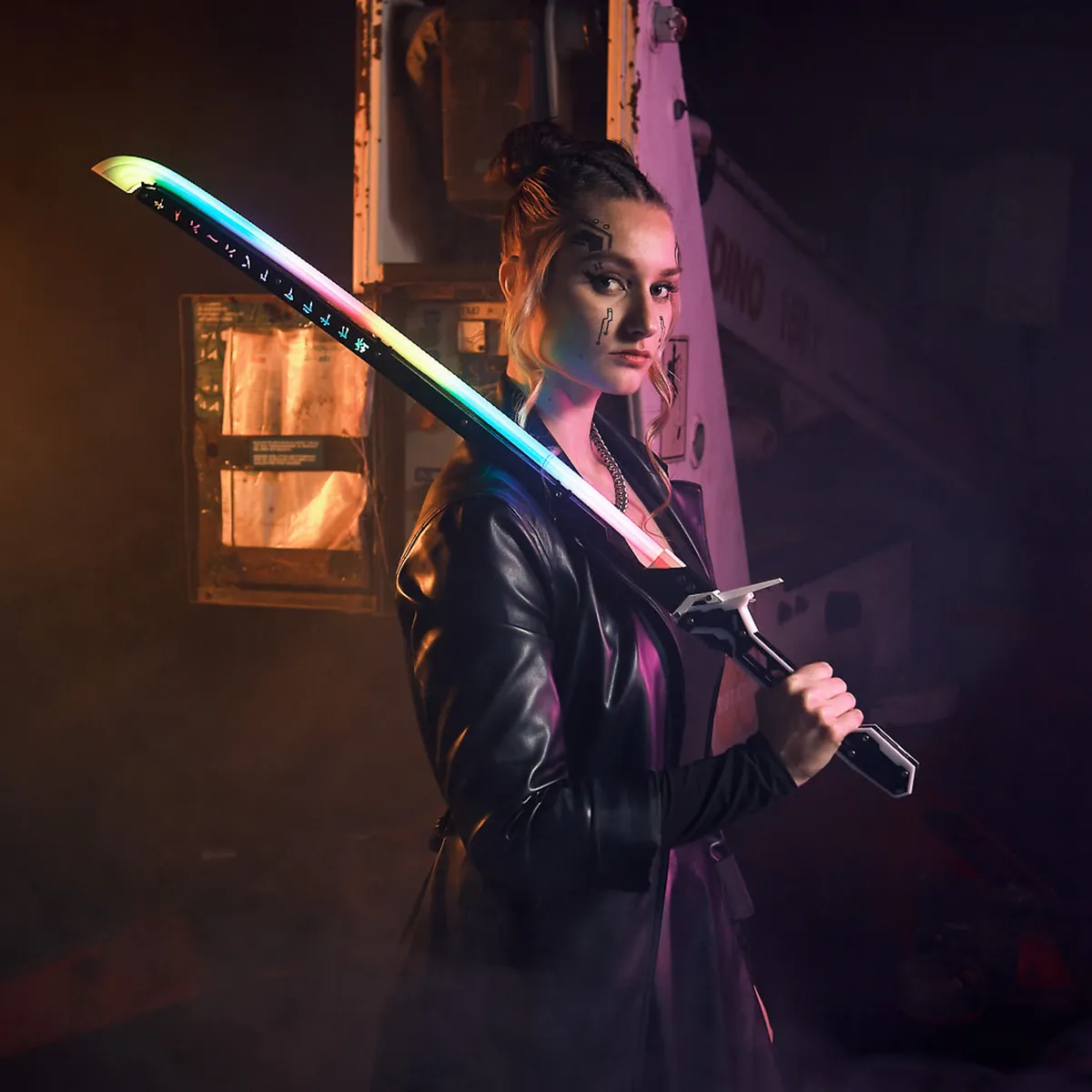 RGB Katana Cyberpunk product photo from Blasters4masters