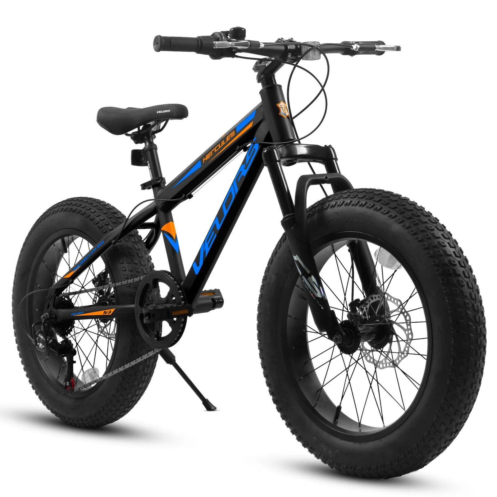 20 inch fat tire bike elecony v20235 high carbon steel frame shimano 7 speed kids mtb product photo from Cycleaddons