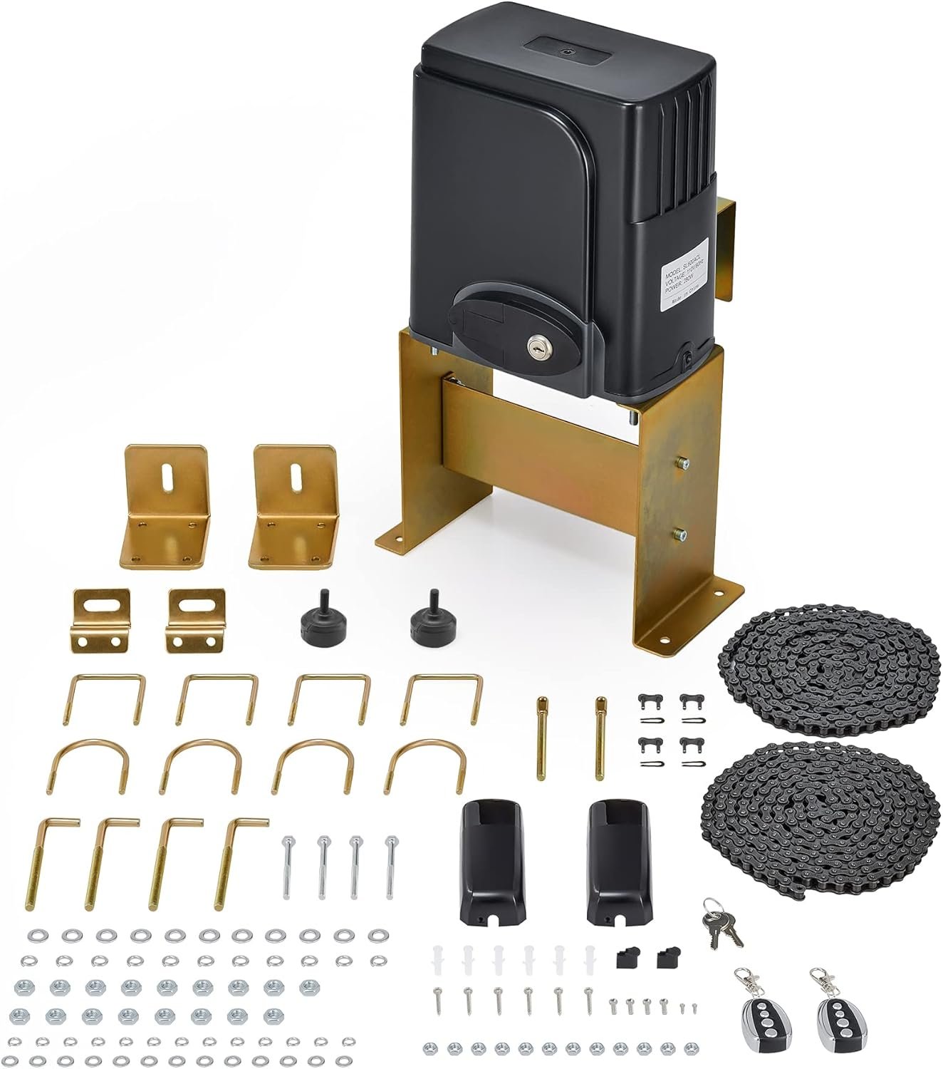 CO-Z APP Smart Sliding Gate Opener, 280W 1400lb 40ft Driveway Kit with Remote & IR Sensor product photo from CO-Z