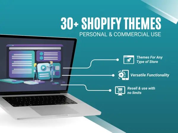 100+ Shopify Themes | MRR - 2025 Private Label Rights product photo from Plrze