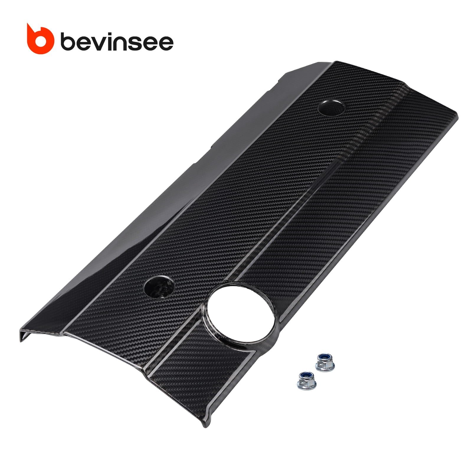 BEVINSEE M54/ M52TU Carbon Fiber Engine Cover For BMW E46 E60 E61 E85 product photo from bevinsee