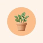 flower pot with leaves icon 202607081804